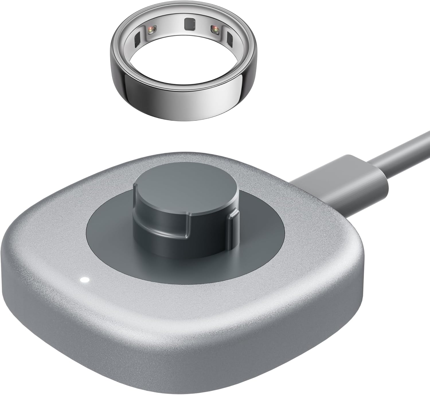 Smart Ring Charging Size 8, Compatible with Ou-ra Ring Gen4 Charger, Fast Charging Dock with TypeC-TypeC Cable