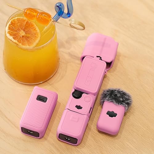 Miniatura 6 de Funda de bolsillo 3, funda protectora de silicona suave compatible con DJI Osmo Pocket 3 Creator Combo, protector de pantalla Osmo ligero,