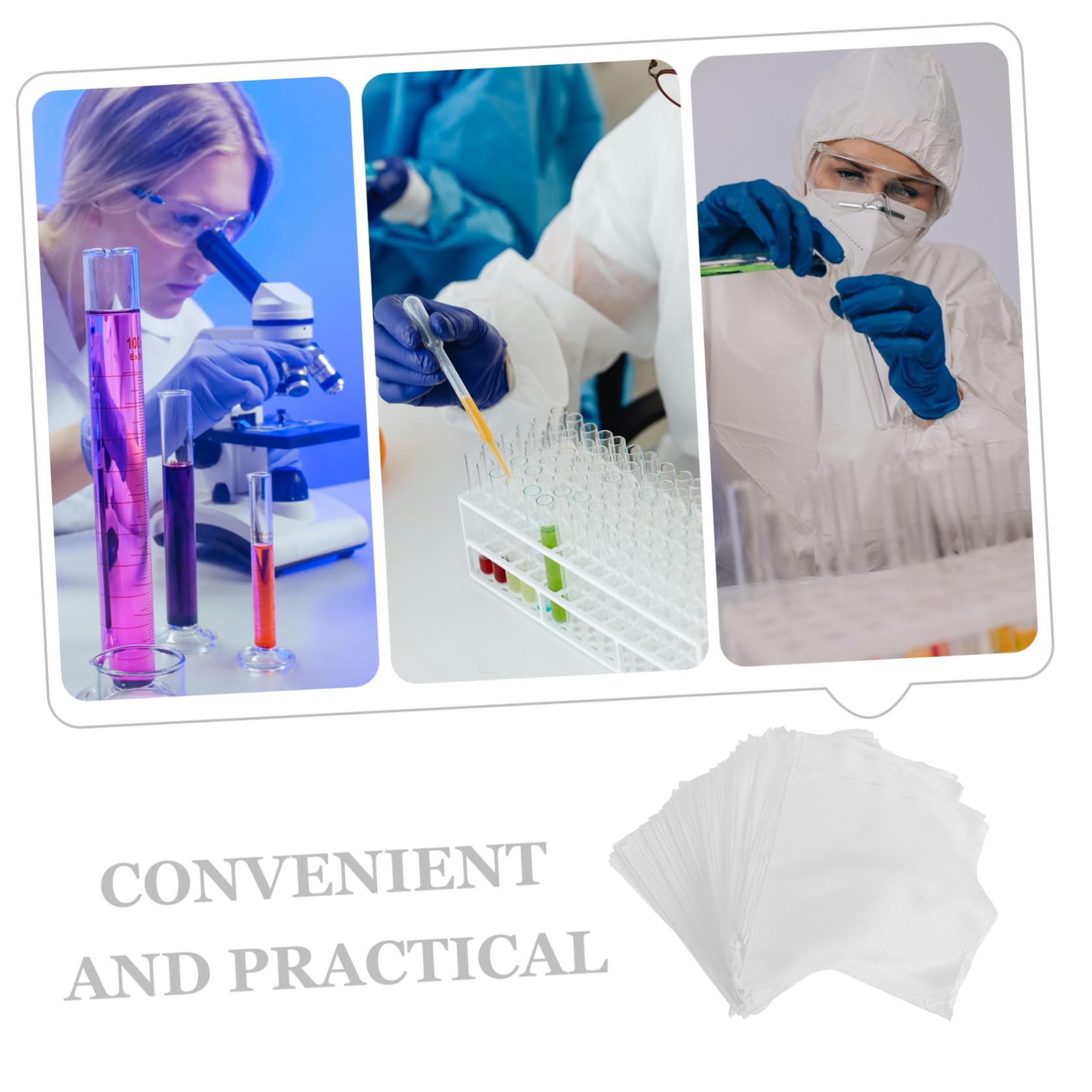 NUOBESTY 100 Paños Antiestáticos Absorbentes de Poliéster para Limpieza Delicada en Producción de Circuitos Electrónicos Color Blanco