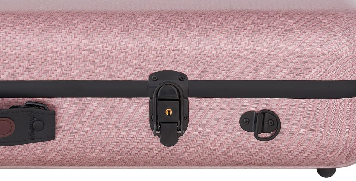 Custodia per Viola Fiberglass 38-43 Oblong special rosso M-case + borsa musicale