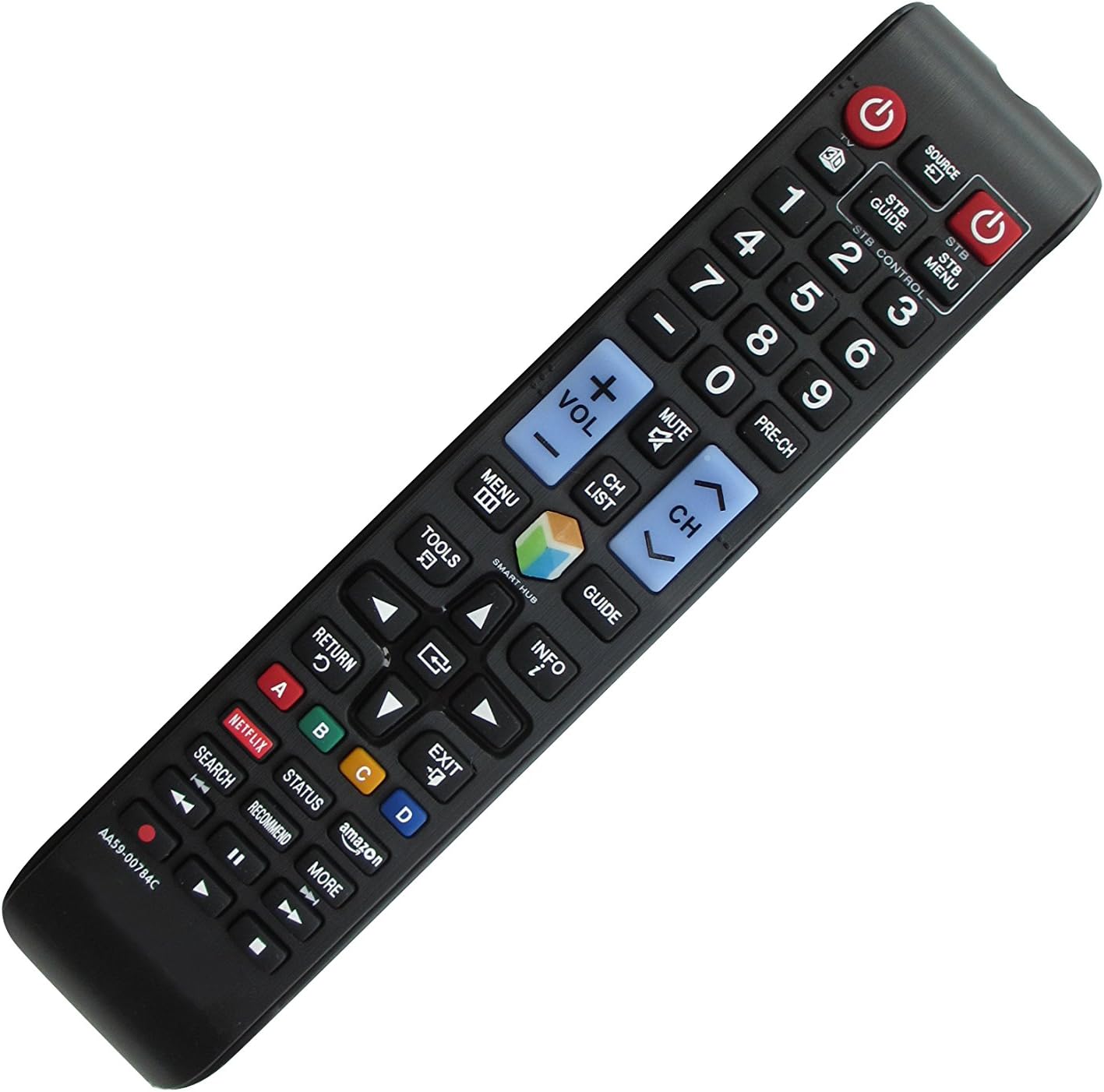 General Remote Control for Samsung UN55F6350AF UN60F6350AF UN65H7150 UN60H7150 UN55H7150 UN46H7150 Smart 3D LED HDTV TV
