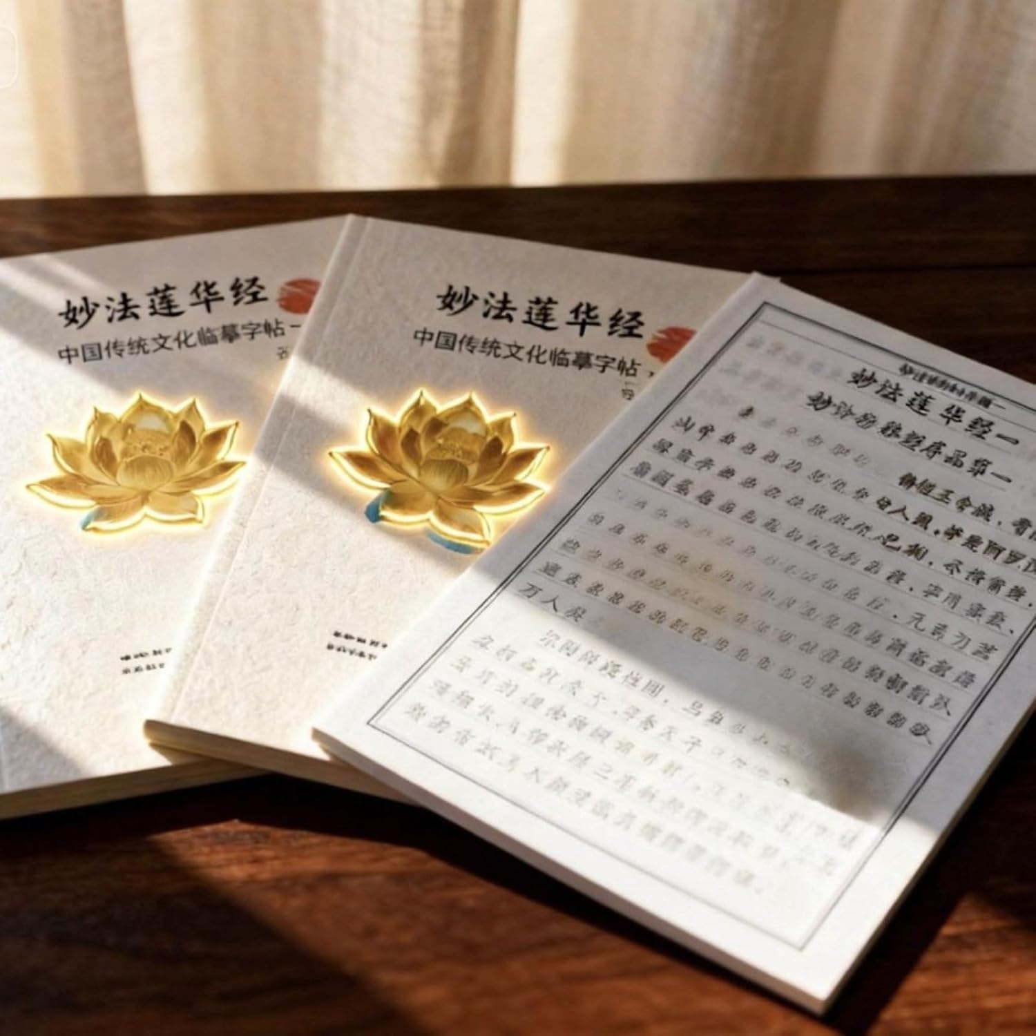 LEEDJUINE Calligraphy Description Handwrite Buddhist Scriptures Tracing Book