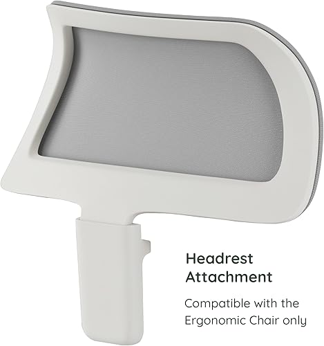 Miniatura 4 de Branch Accesorio ergonómico ajustable para reposacabezas, solo silla ergonómica compatible, experimenta una comodidad y apoyo óptimos - Pebble