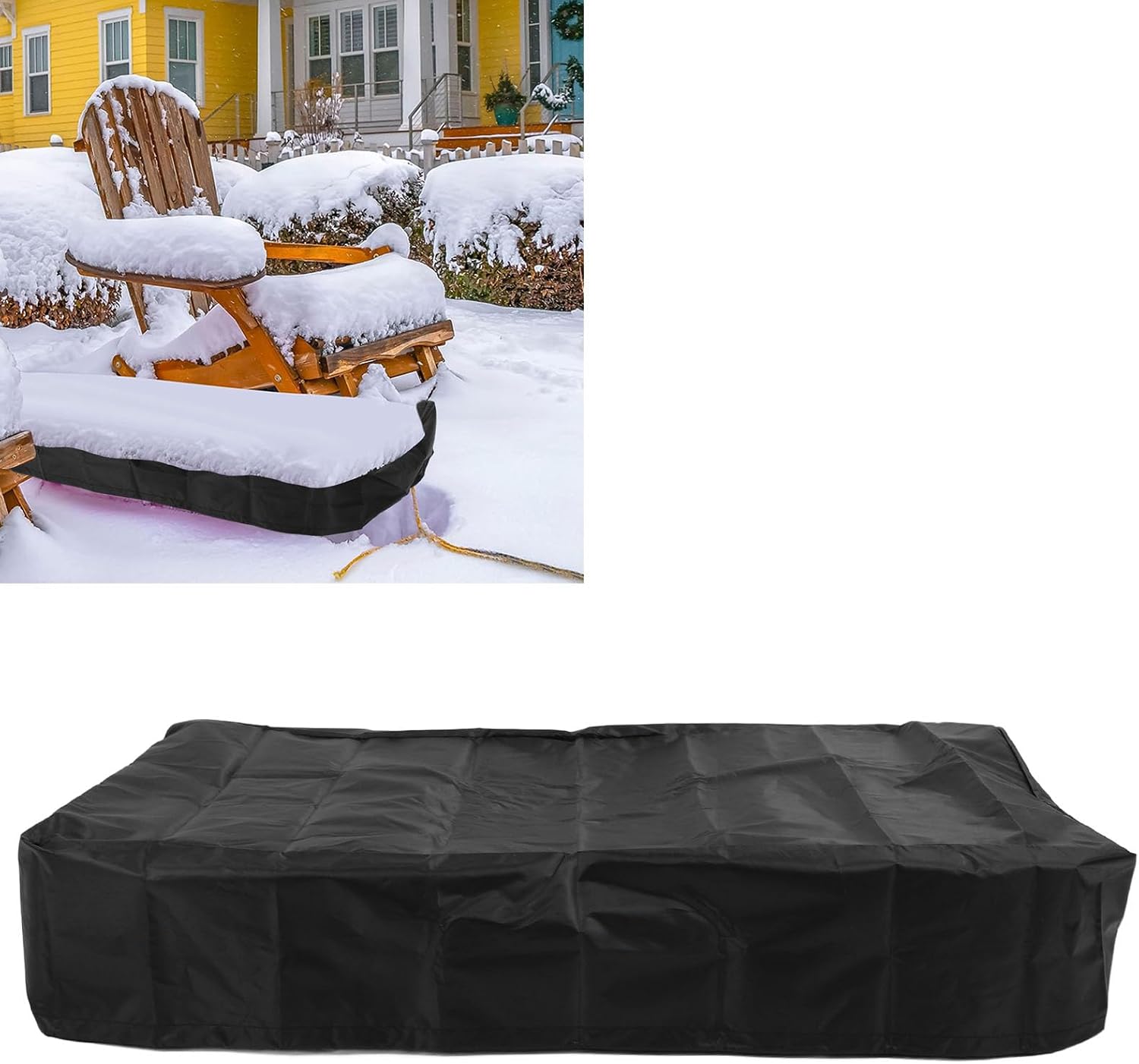 Sled Plate Cover, 43 x 21 x 8in, Outdoor Gear for Camping, Fishing, Hunting, Protects Against Snow, Water, and Mud