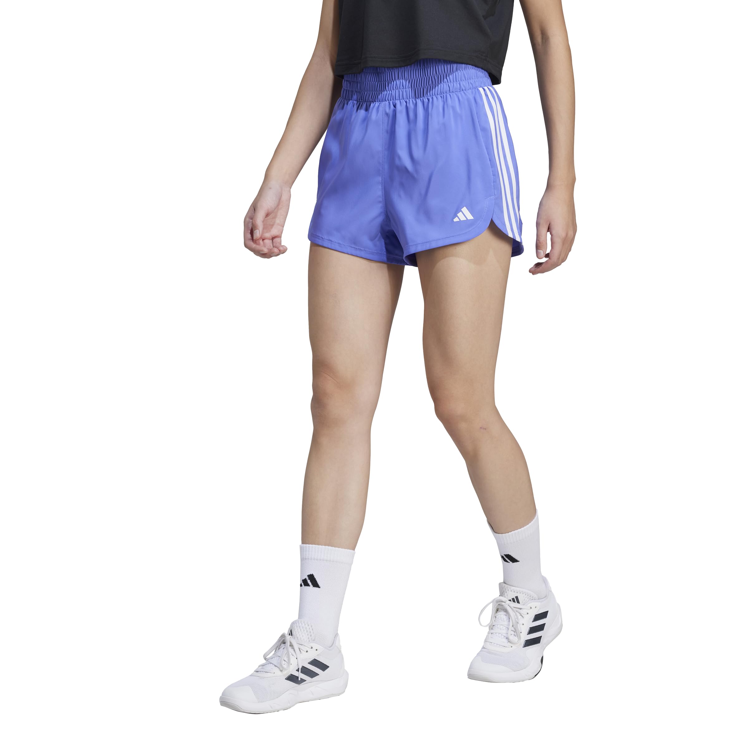 adidas Pacer Training 3-stripes Woven High-rise Shorts - Shorty Kobiety