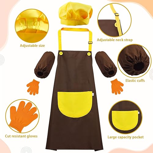 Miniatura 26 de Cuchillo de 14 piezas para niños pequeños, el juego de cuchillos para niños incluye cuchillo seguro de madera para niños, cuchillo de plástico