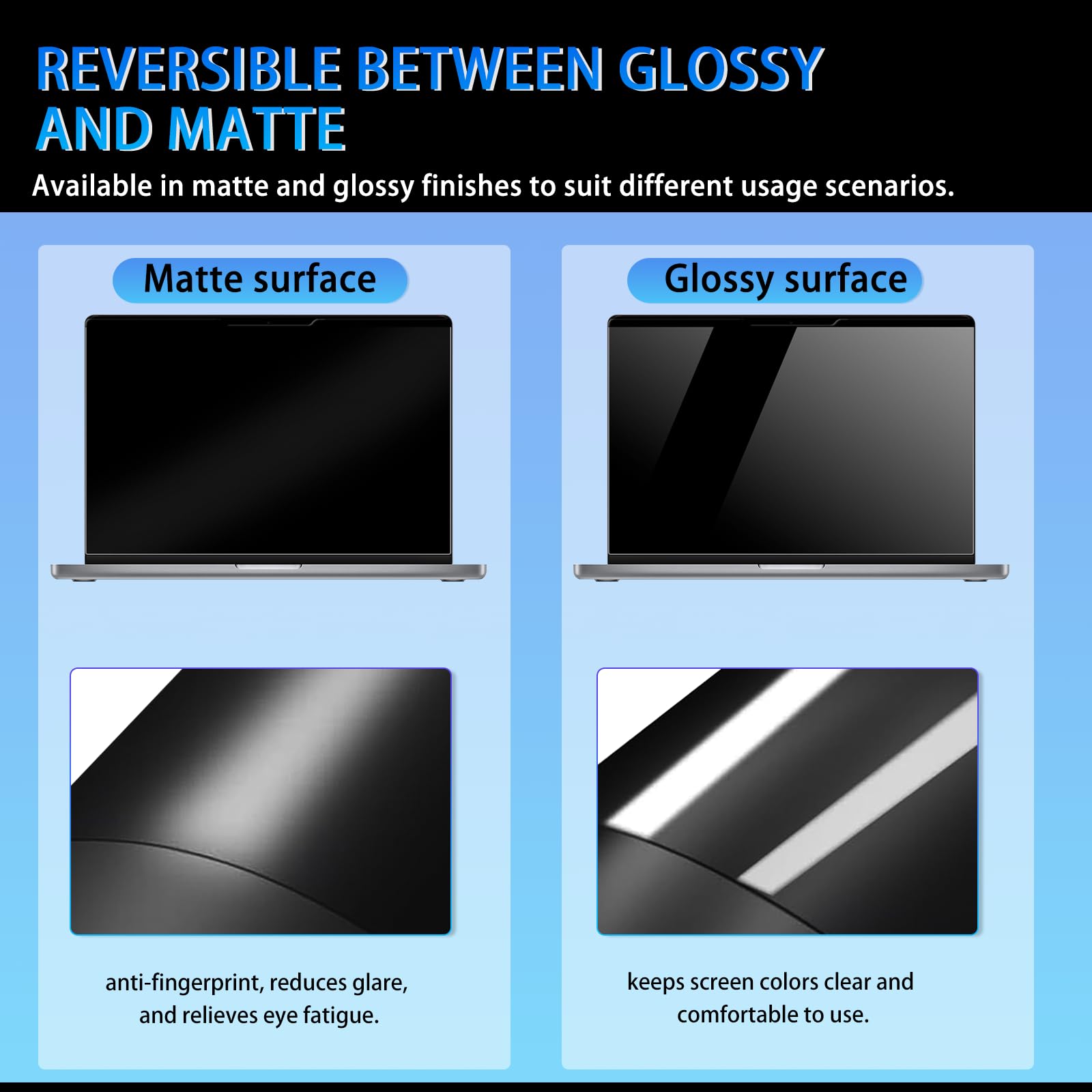 Filtro Magnetico Privacy per 15.6 Pollici 16:9, Pellicola Protettiva Rimovibile Schermo, Anti Luce Blu Antiriflesso, Anti-Spia per HP/dell/Acer/Lenovo/Thinkpad/ASUS/Sony