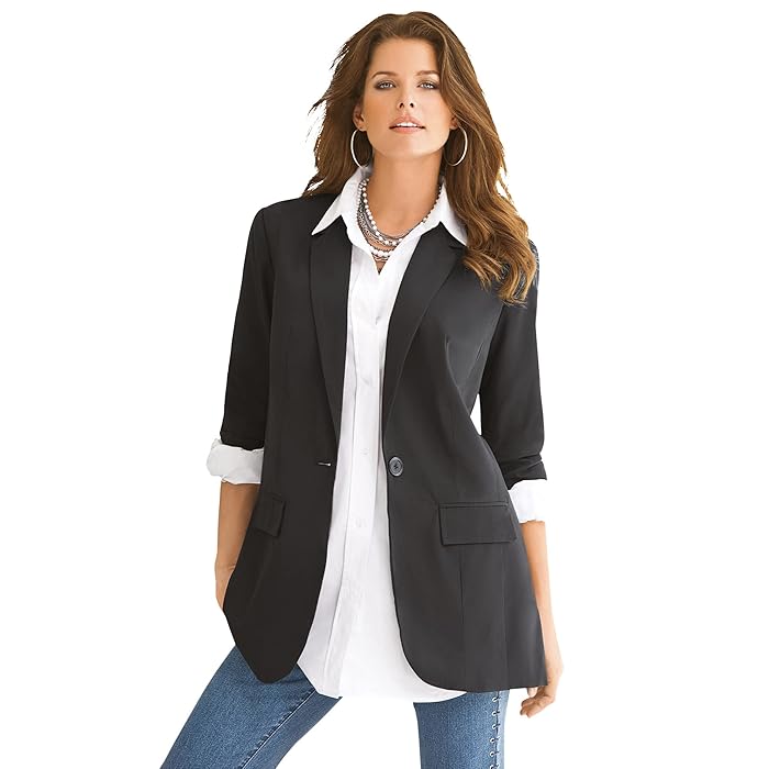 plus size blazer womens india
