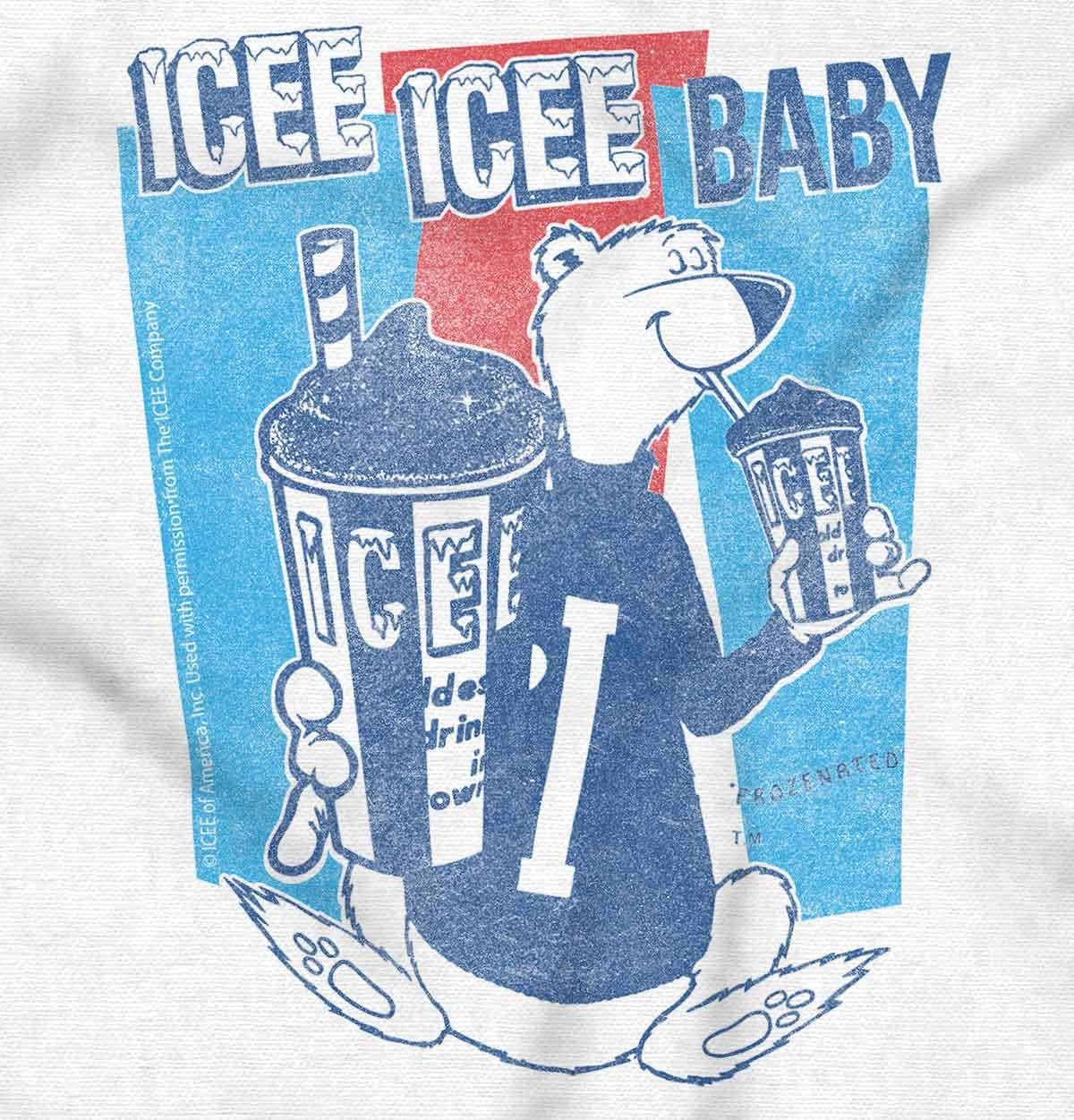 Brisco Brands Vintage Icee Polar Bear Logo Retro Sweatshirt for Men or Women