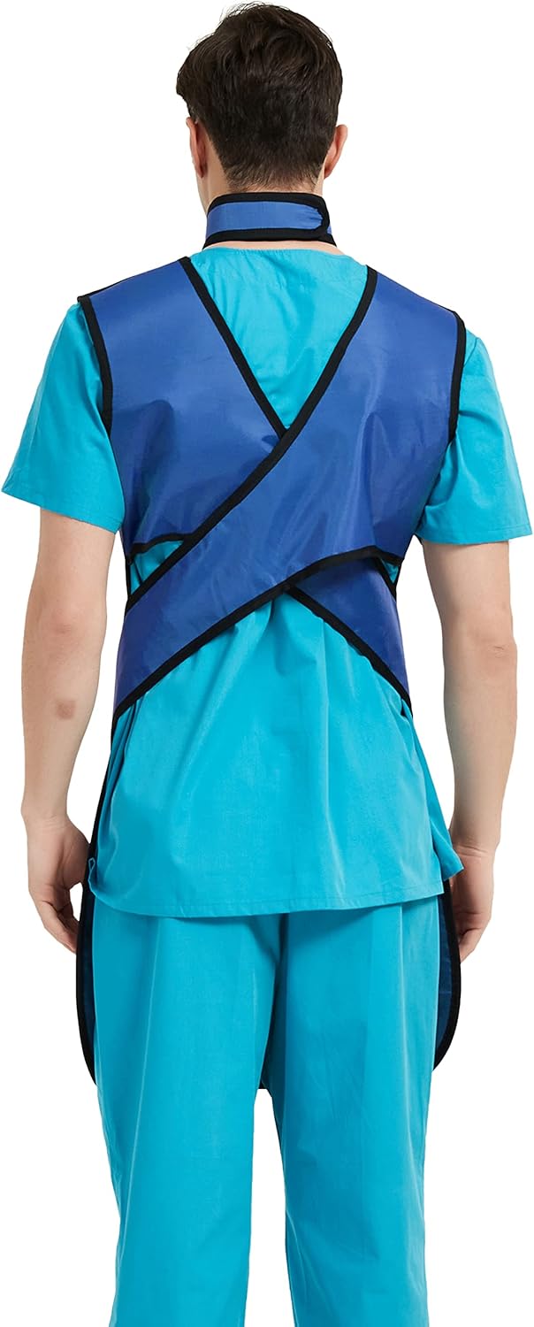 SHINRAY 0.5mmpb Xray Lead Apron for Xray with Thyroid Shield Collar,Lead Gown,Dental Xray Shield… : Industrial & Scientific