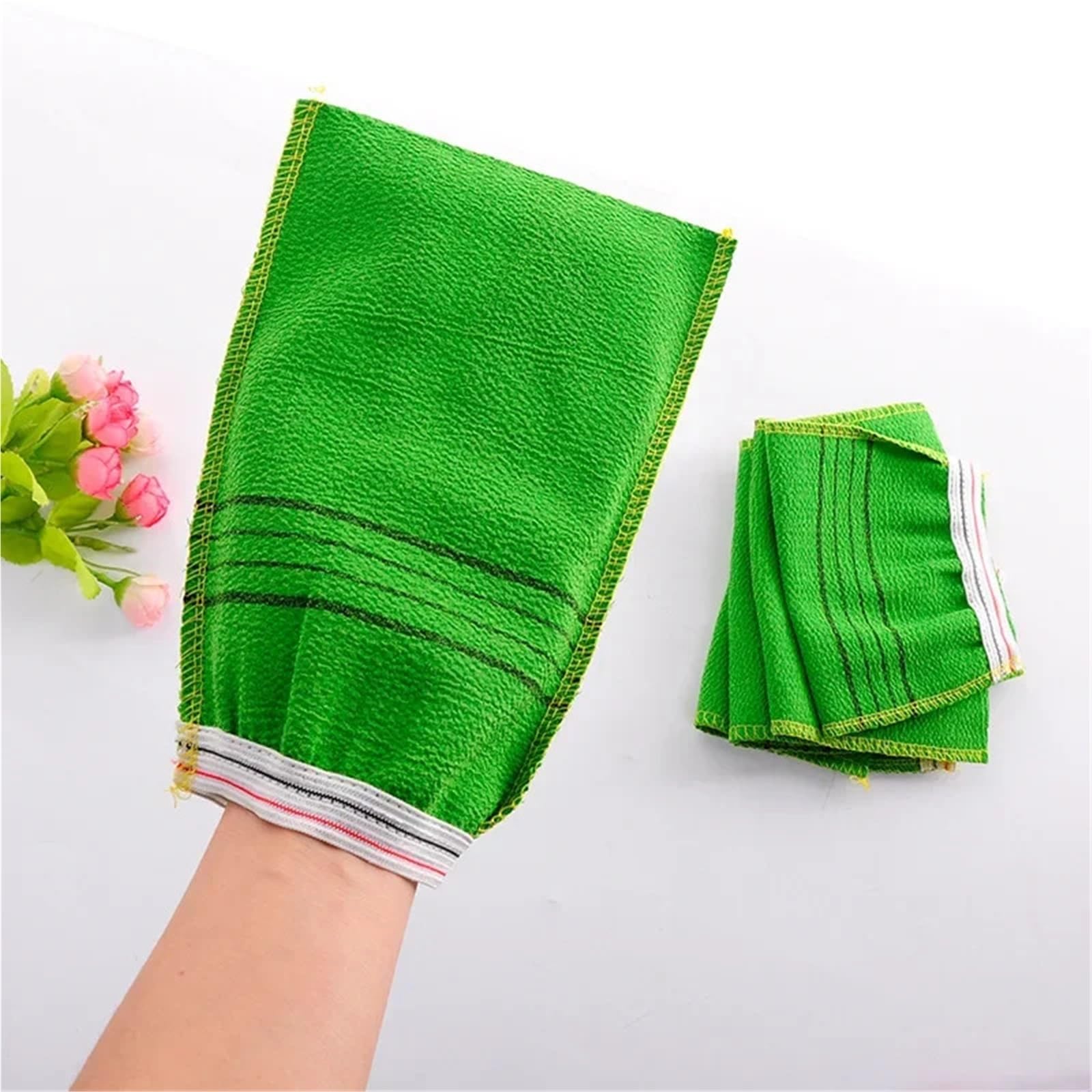Peeling-Handschuhe Peeling-Badewaschlappen