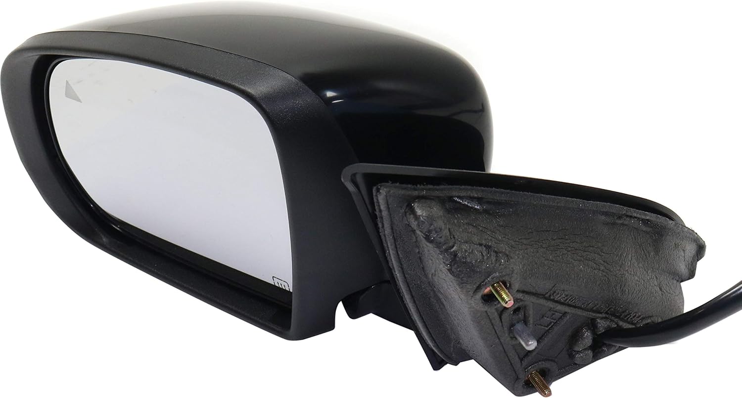Compatible with 14-18 Cherokee Rear View Mirror Power Heated w/Memory & Puddle Lamp Driver Side