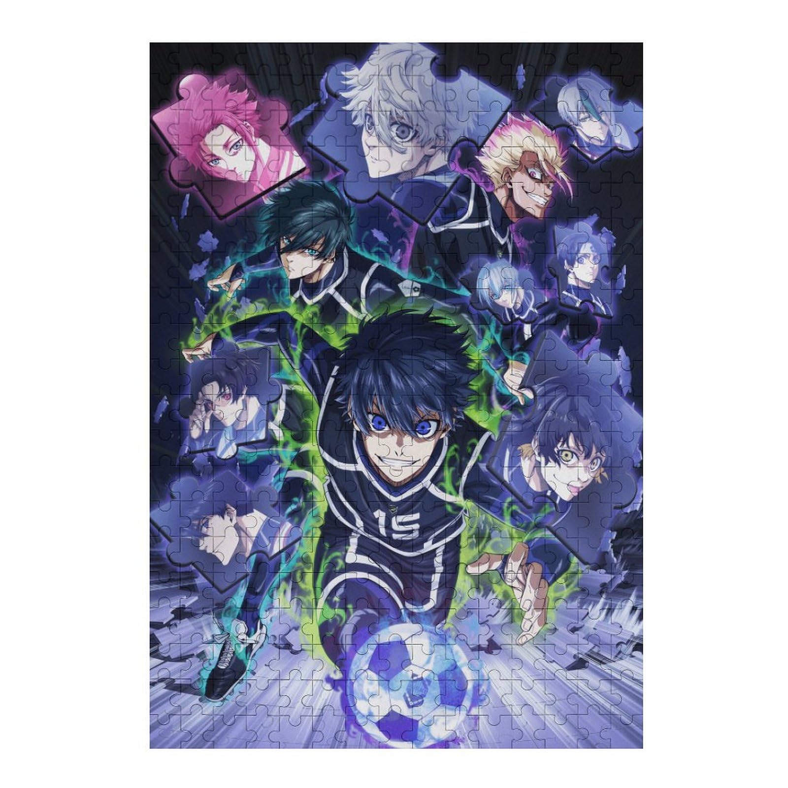 Amazon.co.jp: ブルーロック ジグソーパズル 300ピース 益智減圧