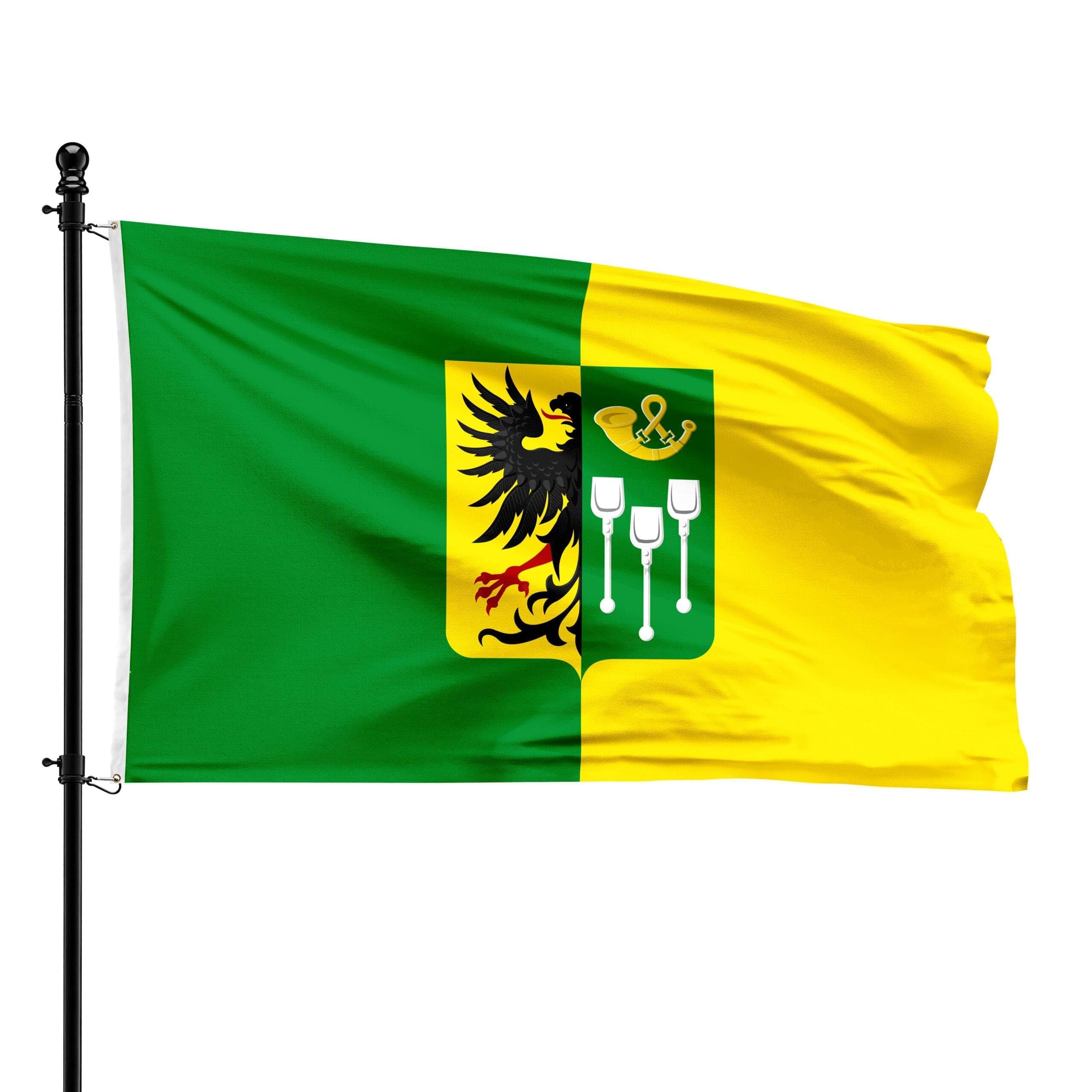 Drapeau de Colfontaine 90 x 150 cm pour célébrations locales