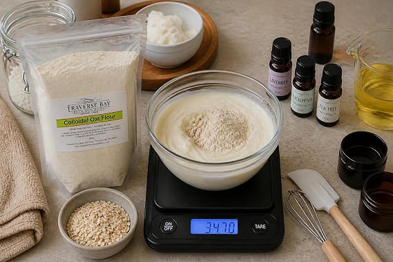 Traverse Bay Bath and Body - Colloidal oatmeal (Whole Oat Flour), 16 oz