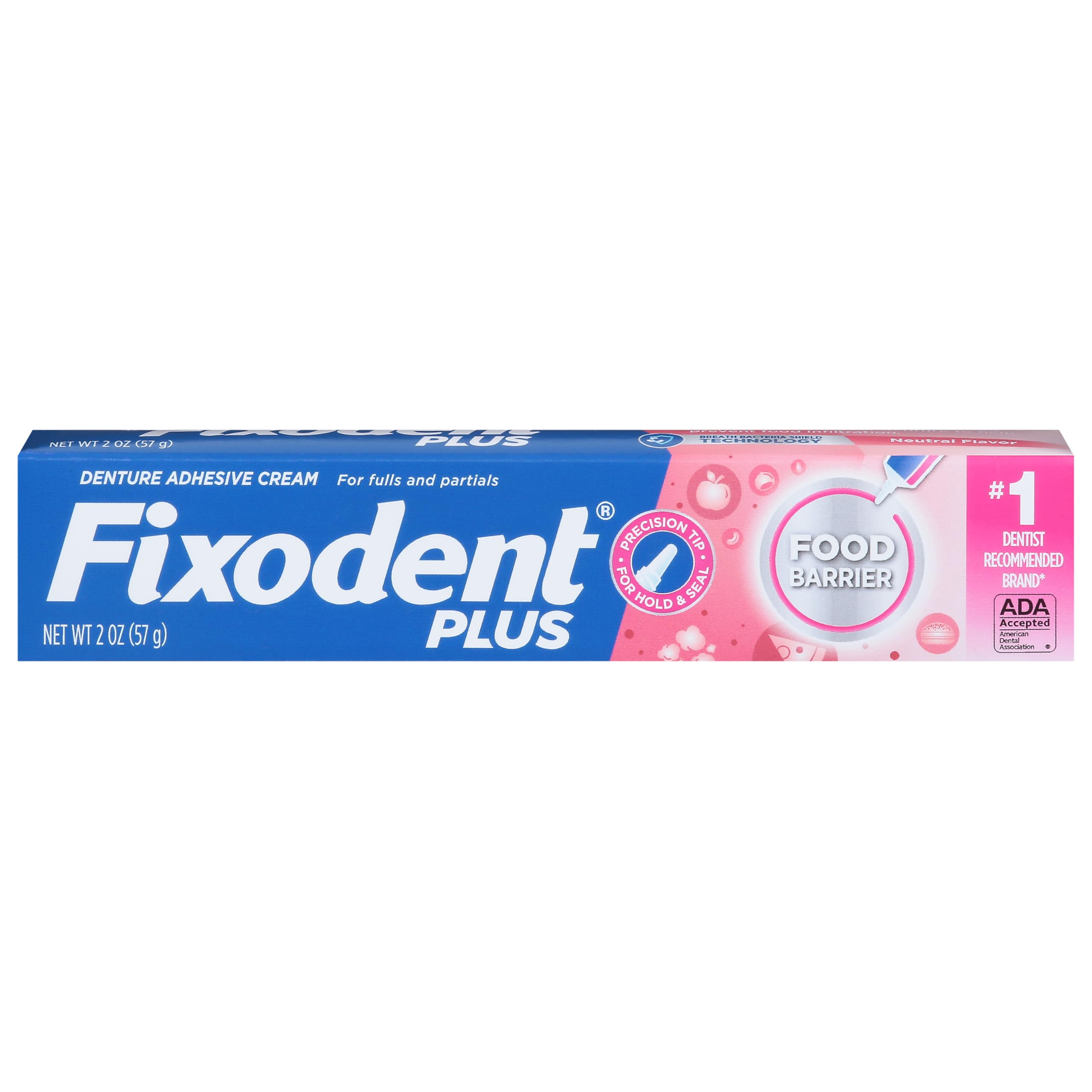 Fixodent, Denture Adhesive Food Barrier Adhesive, 2 Ounce