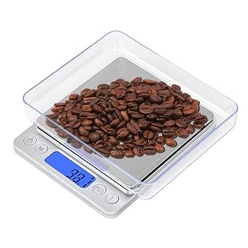 Digital Kitchen Scale 3000g/ 0.1g, Pocket Food Scale 6 Measure Modes Tare Digital Scale Grams And Ounces