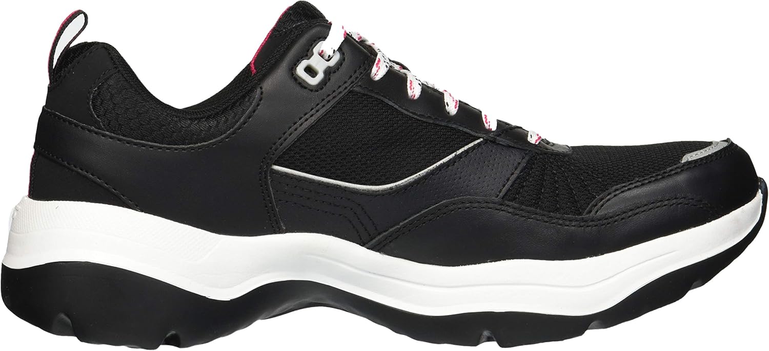 Skechers Mantra Ultra Forte womens Sneaker 37.5 EU Black/Pink