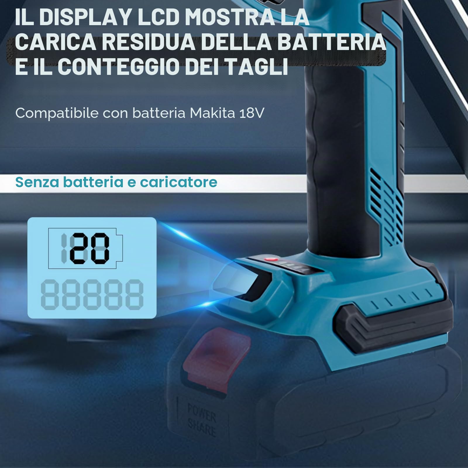 Forbici Potatura Elettriche, 65mm Cesoie Potatura Elettriche Professionali