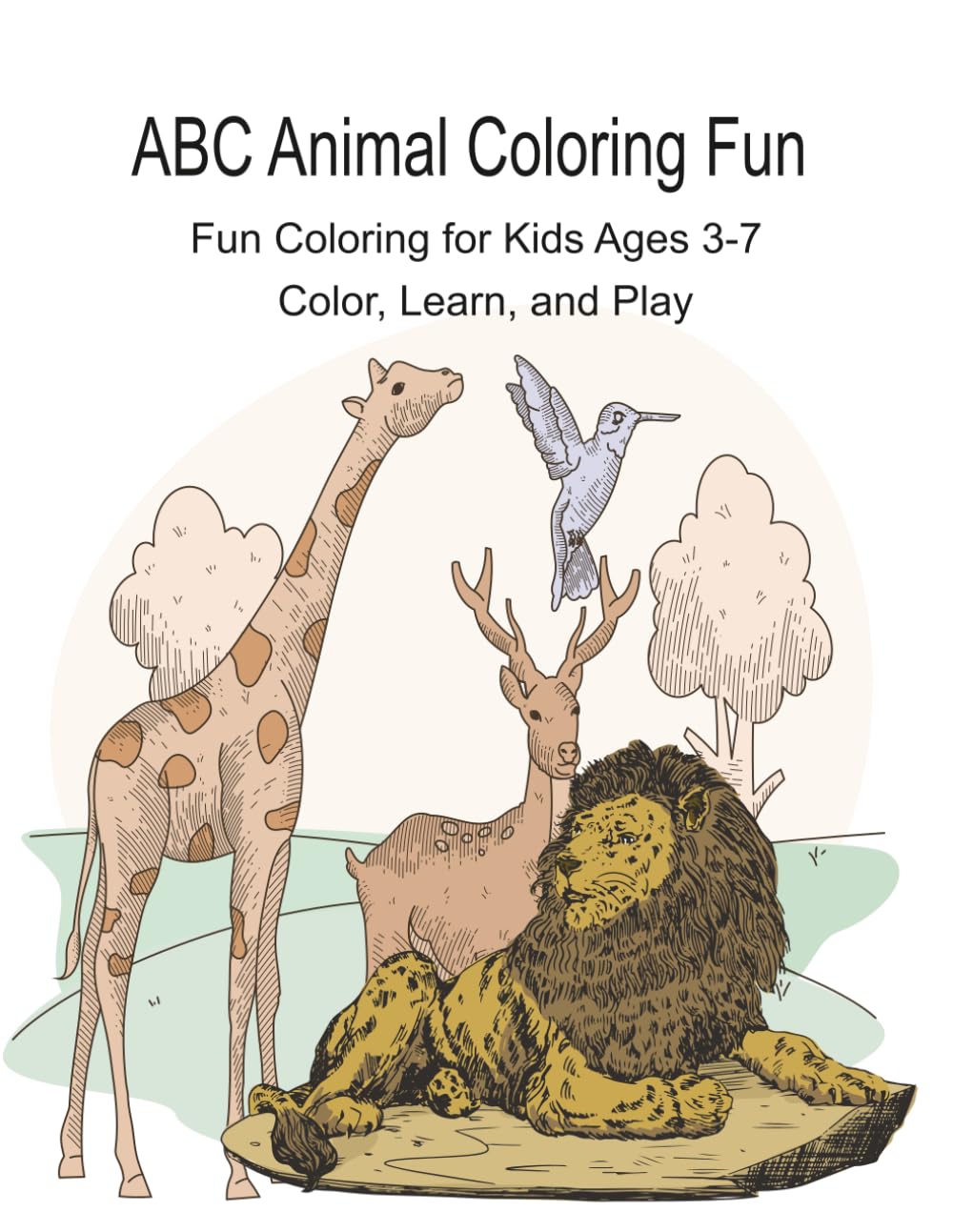 ABC Animal Coloring Fun: Hours of Fun and Learning
