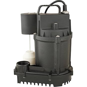 Star 5SEH 1/2 HP Cast Iron Submersible Sump Pump with