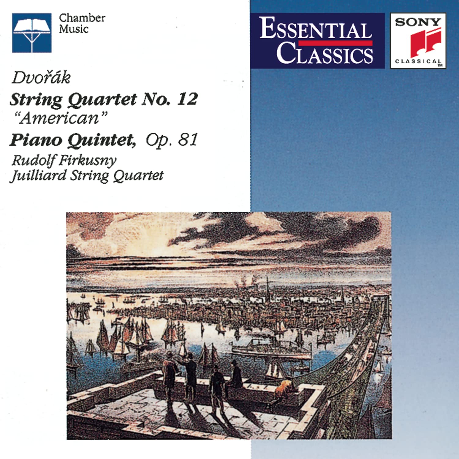 Str Qtet #12: American / P. Qntet Op.81 [Audio CD] Dvorak; Firkusny and Juilliard String Quartet