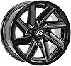 Sedona A85B-47056-43S Chopper Black Wheel - 14x7 - 43 Offset - 4156 12mm Tapered Lug 14x7