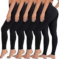 Vista 20 de VALANDY Leggings de cintura alta para mujer, elásticos, control de abdomen, entrenamiento, correr, yoga, pantalones, tallas regulares y grandes