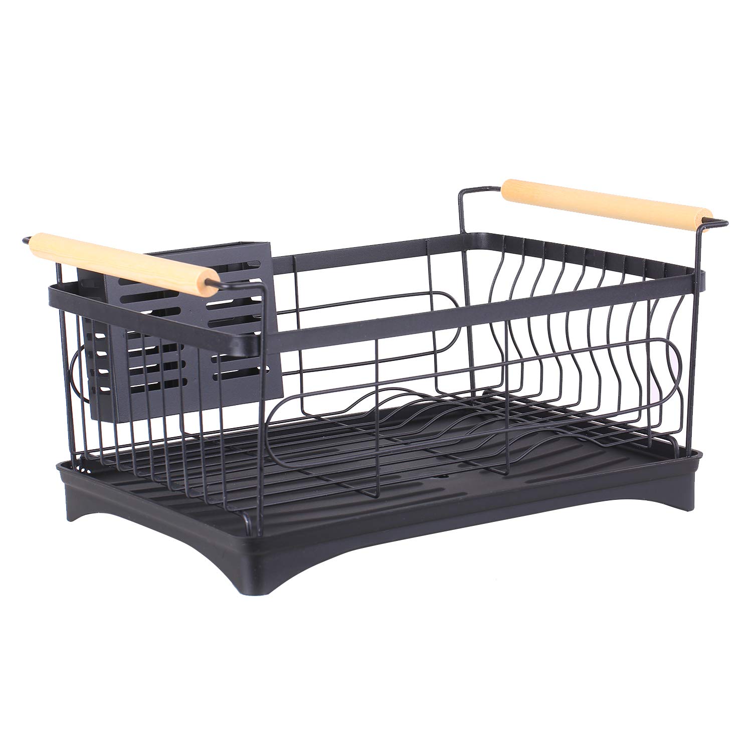 Dioche Estante para Platos Estante para Platos de Acero Inoxidable - de Secado para Fregadero de Cocina y Escurridor de Cubiertos, Organizador de Gran Capacidad con Drenaje Automático y Jaula para