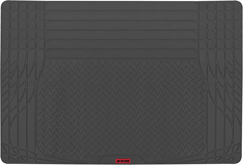 FlexTough SUV Cargo Liner & Car Trunk Mat - Universal Trim-To-Fit All Weather Cargo Mats for Back of SUV - SUV Trunk Mat & Trunk Liner Floor Mat Cargo Cover - Trunk Cover 47.5"in x 32.2"in