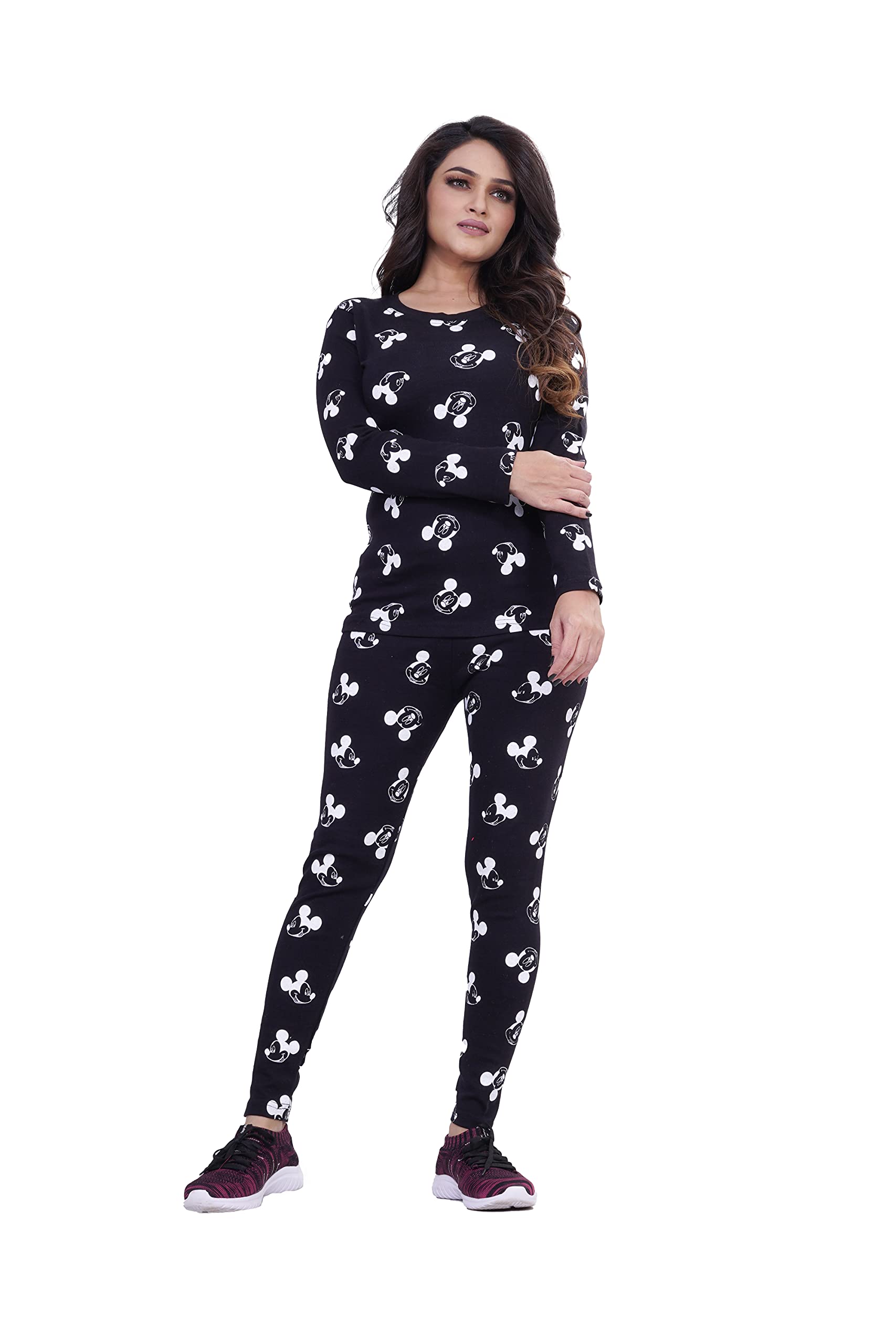 RDIVASWomen's Solid Stripes Track Suit Women's and girls Striped Tracksuit Top & Leggings Pants Yoga Track Pants,Joggers, Gym, Active Lower Wear