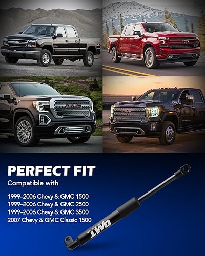 Vista 29 de Orion Motor Tech Asistencia para puerta trasera de camión, kit de asistencia de elevación para portón trasero, accesorios compatibles con Ford 2017