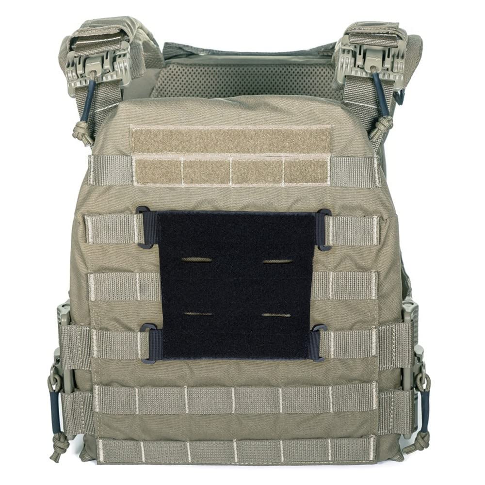 MiOYOOW Panel de parche Molle de 3 uds, accesorio Molle de parches tácticos con lazo de corte para chaleco táctico de mochila al aire libre