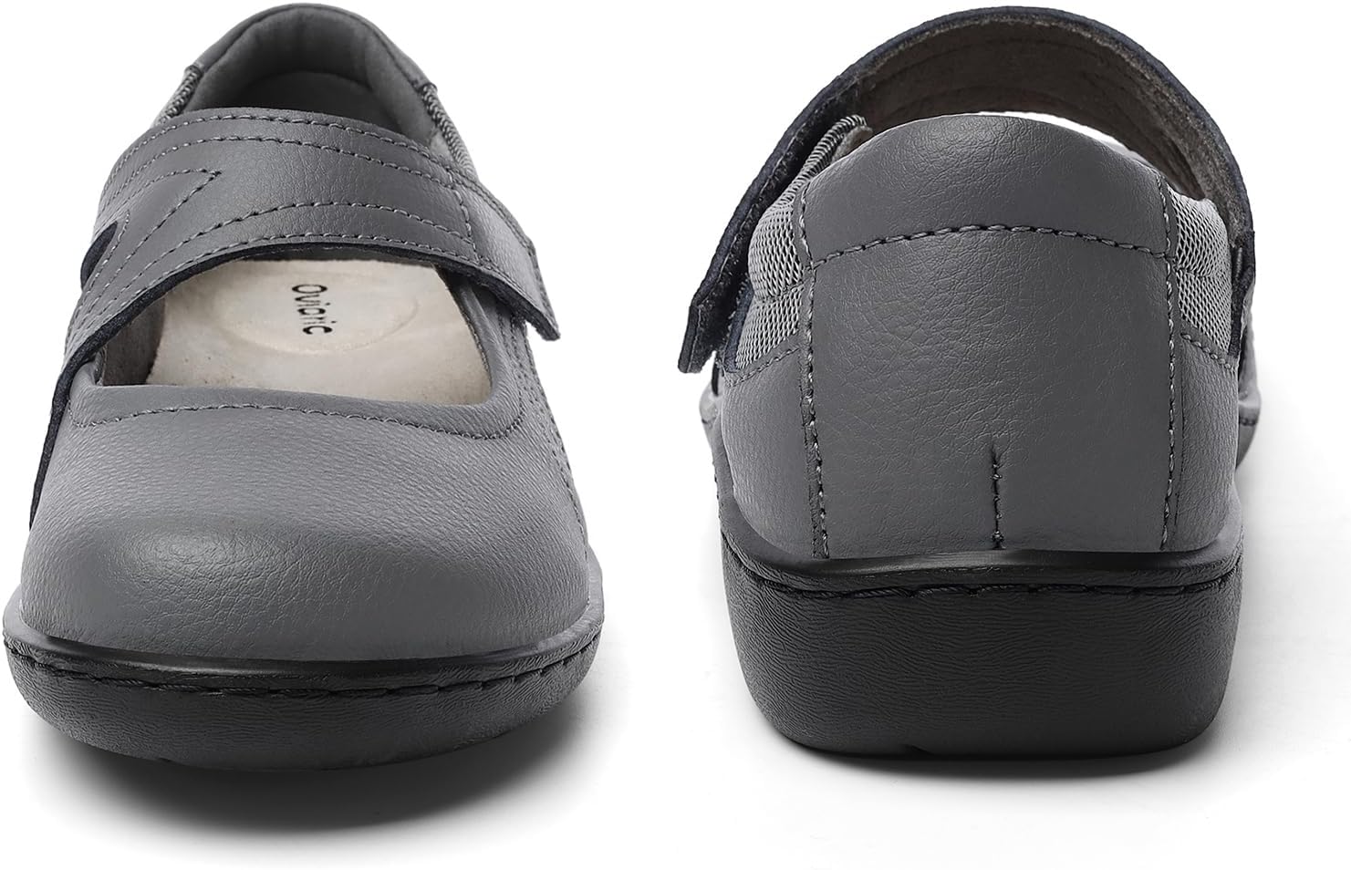 Women's Classic Comfort Mary Jane Flats Fashion Casual Dress Shoes Cute Closed Toe Slip On Lightweight Breathable Walking Shoes - Image 7