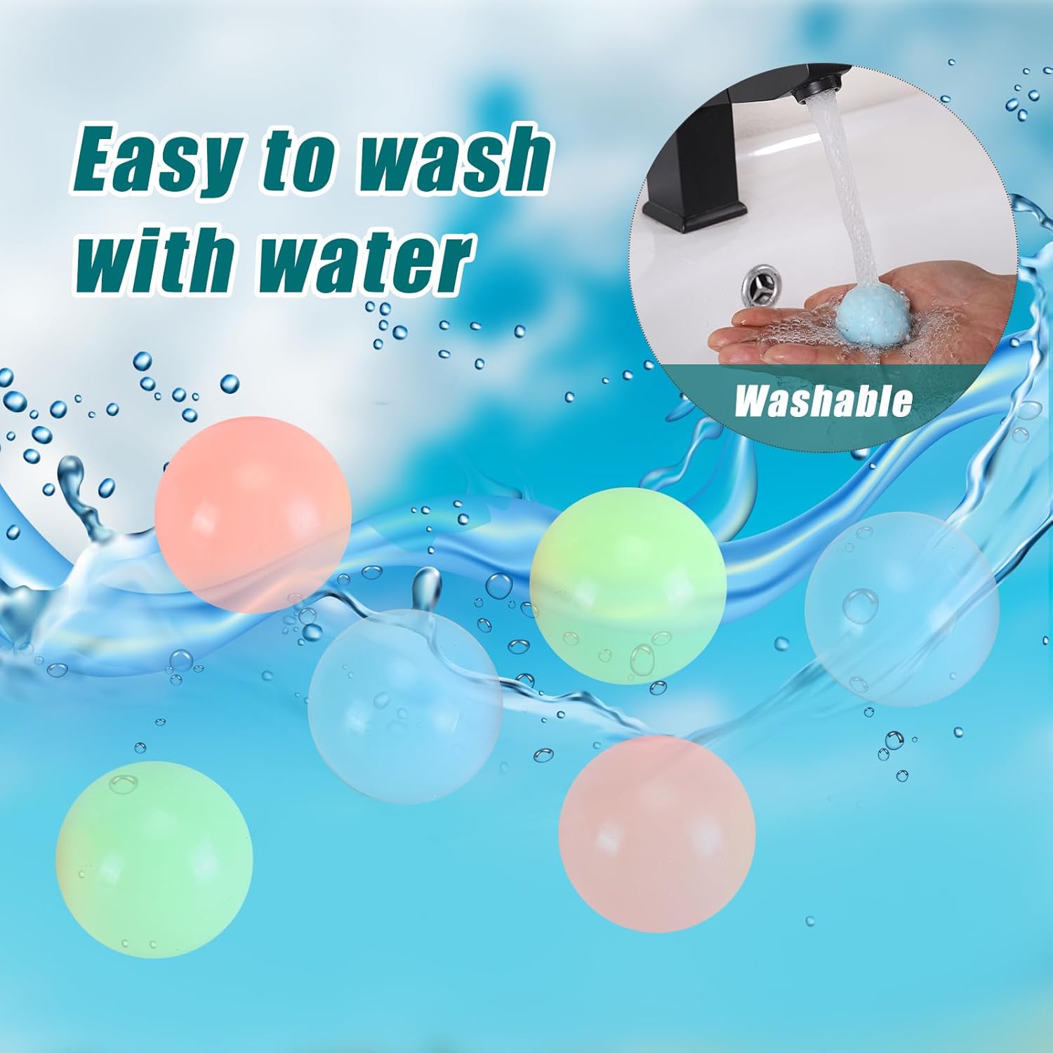 3pcs 2.4in Lumi Balls,Dream Balls,Glow in The Dark Sticky Balls That Stick to The Ceiling,Stress Relievers Stress Balls for Kids and Adults,Elevated Balls,ASMR Cool Stuff for Teens,Stocking Stuffers