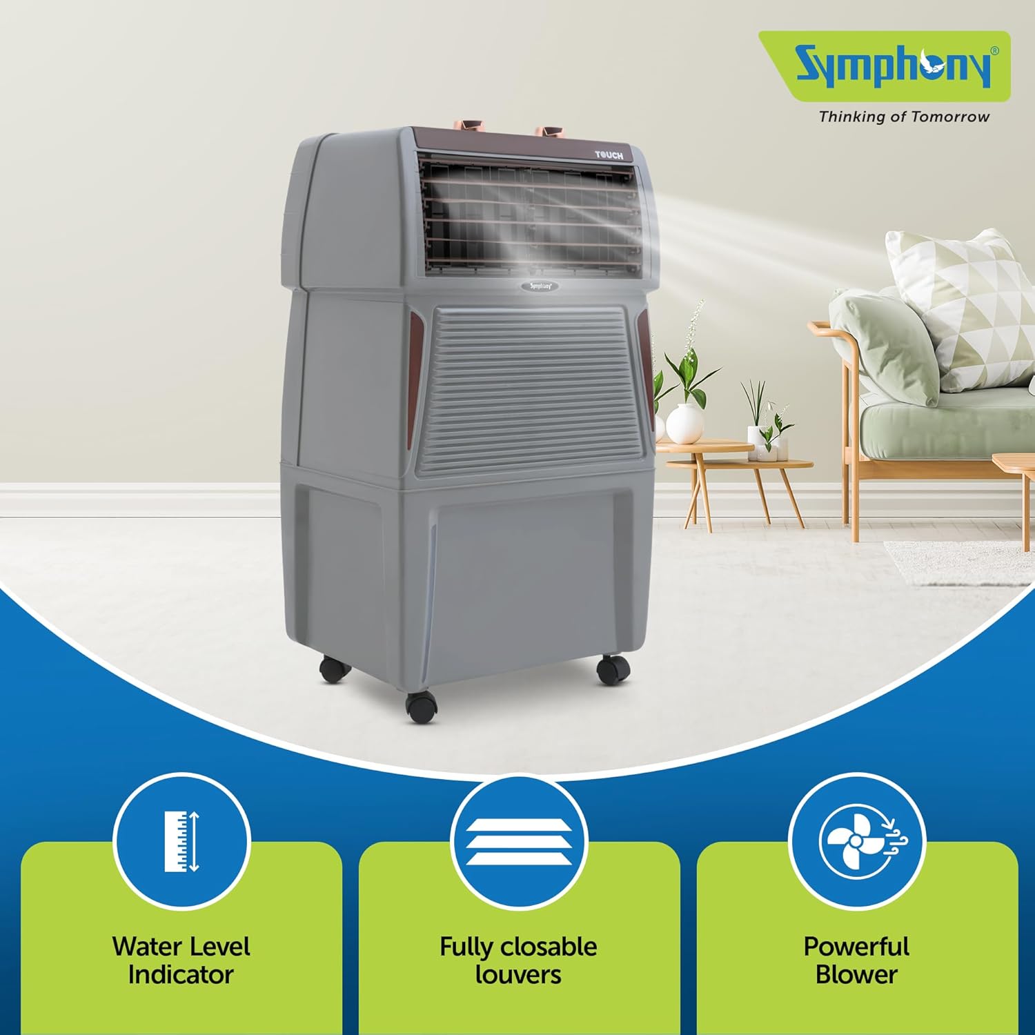Review Symphony Touch 40 Room Air Cooler | High Efficiency Cooling 5 Review Symphony Touch 40 Room Air Cooler | High Efficiency Cooling