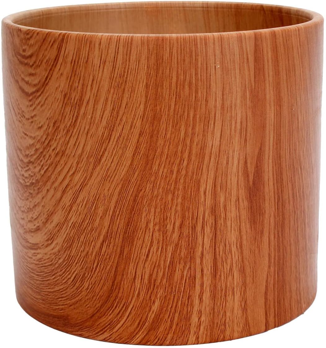 Base Maceta Ceramica Acabado Imitacion Madera Fantasias Miguel Maceta