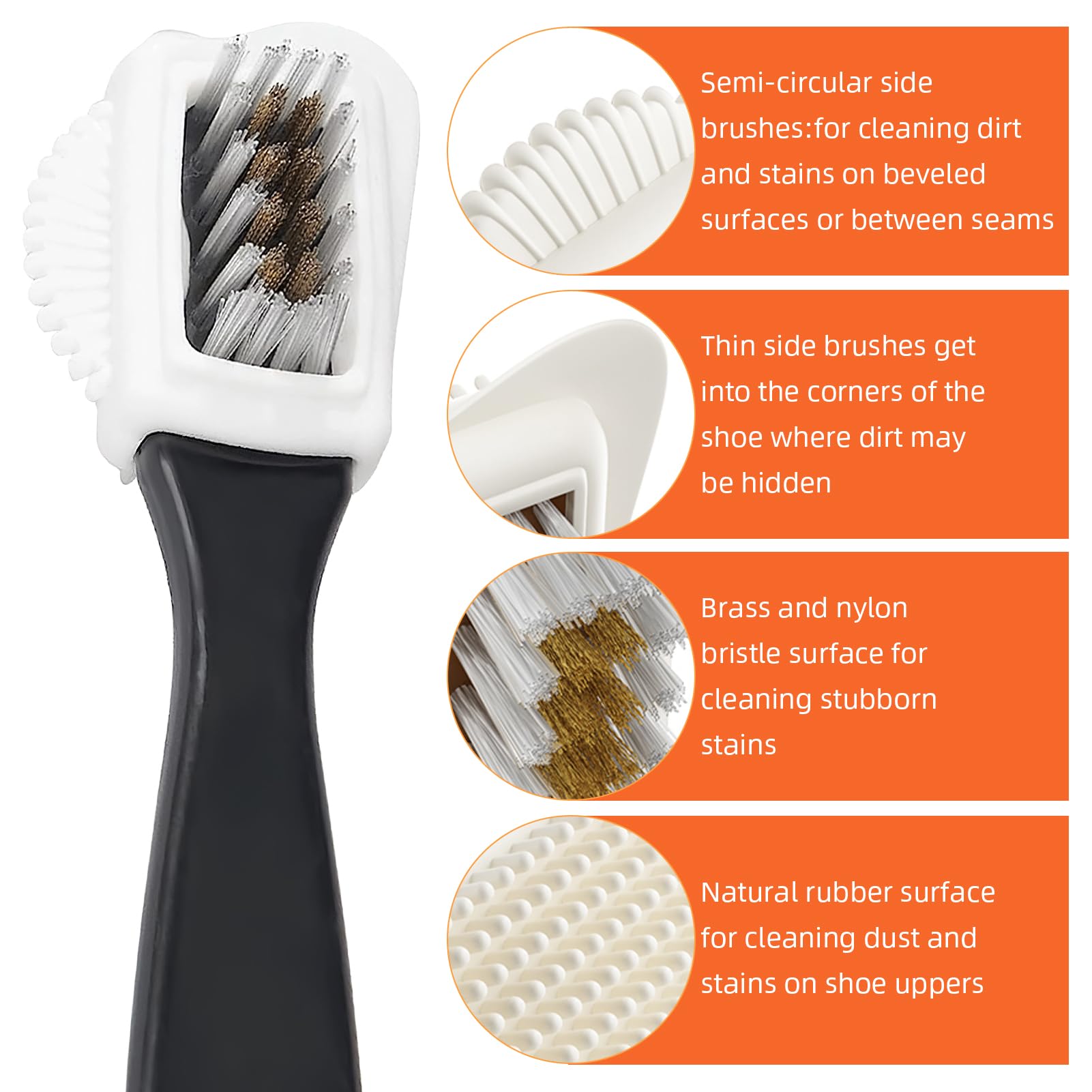 Saphir Suede & Nubuck Brush - Saphir - Suede Shoe Care - Shoe Care - View #6