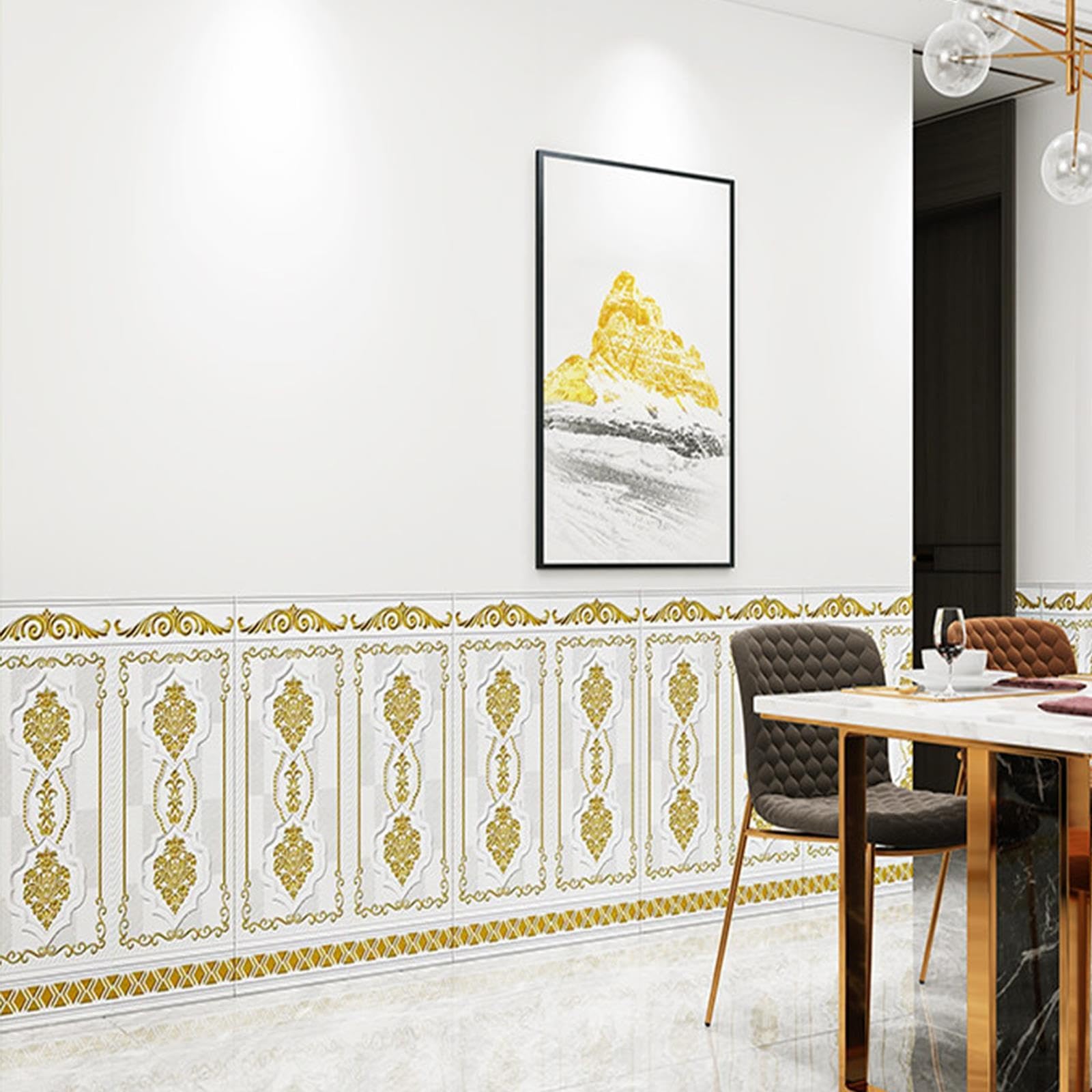 Paneles de pared 3D modernos (paquete de 2, 5 o 10 unidades)