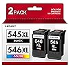 CATJOY 545XL 546XL Ink Cartridges Replacement for Canon 545XL 546XL Ink Cartridges PG-545 XL CL-546 XL for Pixma TS3355 TS3350 TS3150 MG3050 MG2550S MG2950 (1 Black 1 Tri-Colour) CATJOY 545XL 546XL Ink Cartridges Replacement for Canon 545XL 546XL Ink Cartridges PG-545 XL CL-546 XL for Pixma TS3355 TS3350 TS3150 MG3050 MG2550S MG2950 (1 Black 1 Tri-Colour)