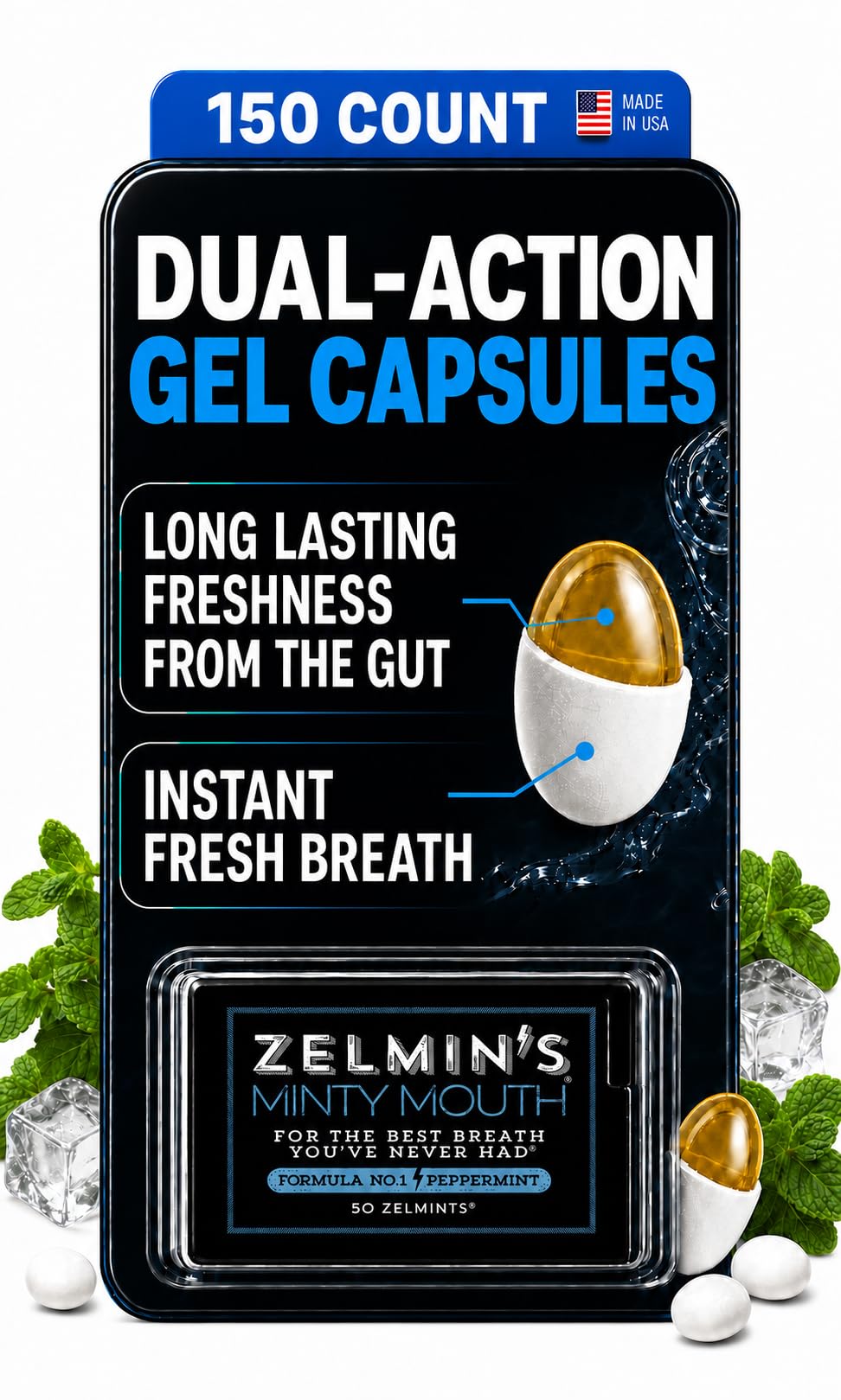 Amazon.com : Zelmin's Breath Mints – Parsley Seed Oil Capsules