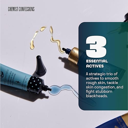 Miniatura 5 de Chemist Confessions The Specialist Blackhead Exfoliation AHABHA Treatment Scrub & Mask, 18% ácido mandélico, 2% ácido salicílico y 5% niacinamida,