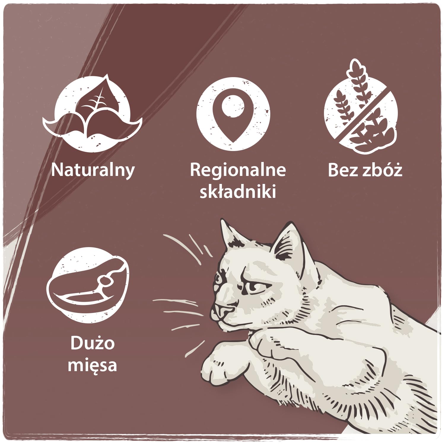 Venandi Animal - Sucha karma premium dla kotów – wołowina, 1 opakowanie (1 x 6,5 kg), bez zbóż, z dużą ilością świeżego mięsa