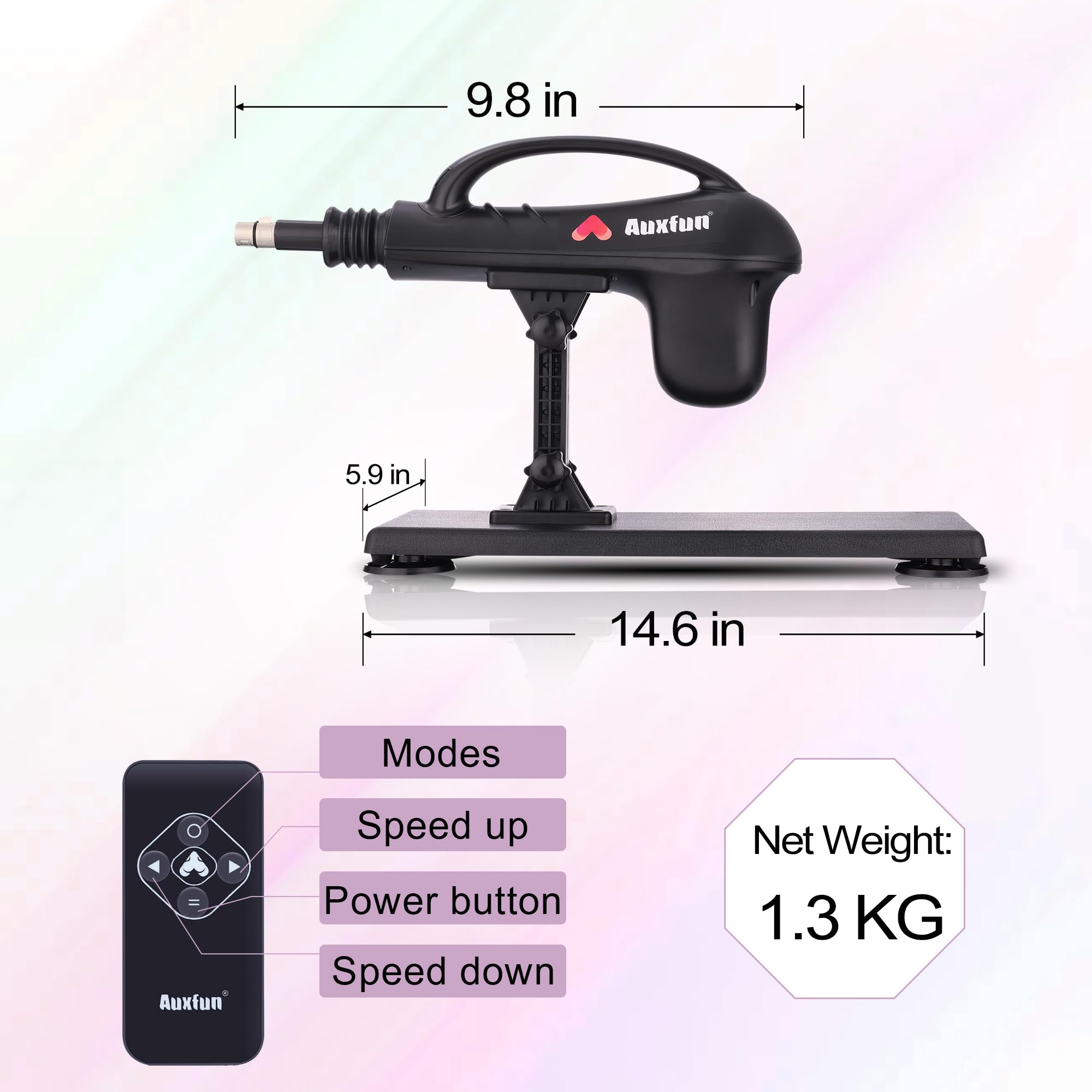 Sex Machine Automatic Thrusting Dildo Machine with APP Control, Fuck Machine for Men Women with 3XLR Connector & Suction Cup, Hands Free Adult Sex Toys Anal Toys