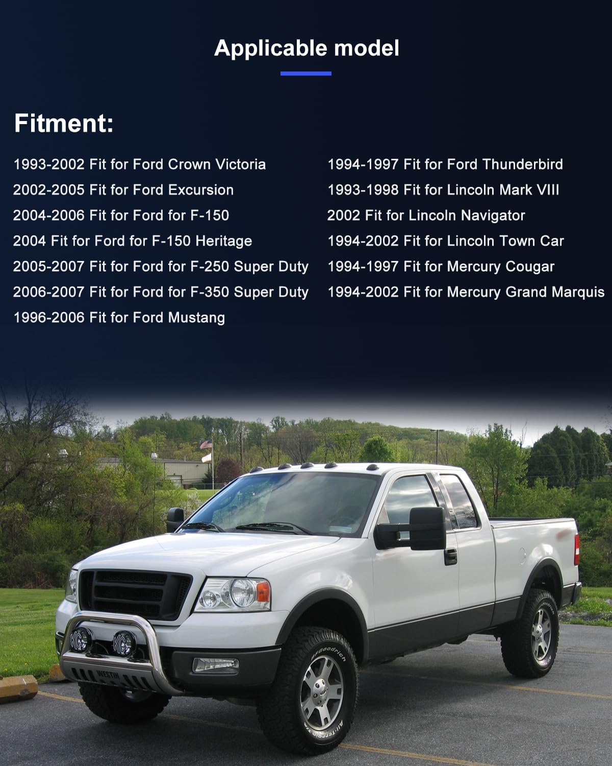 ECCPP AC Compressor Fast Cooling 2004-2006 Fit for Ford for F-150 for F-250 for F-350 5.4L Air Conditioning Compressor