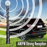 Vista 6 de Antenna Fits for 2011-2023 Jeep Cherokee Accessories Grand Cherokee, Renegade, Compass, Liberty, Chrysler 200, Dodge Durango, Avenger, Dart