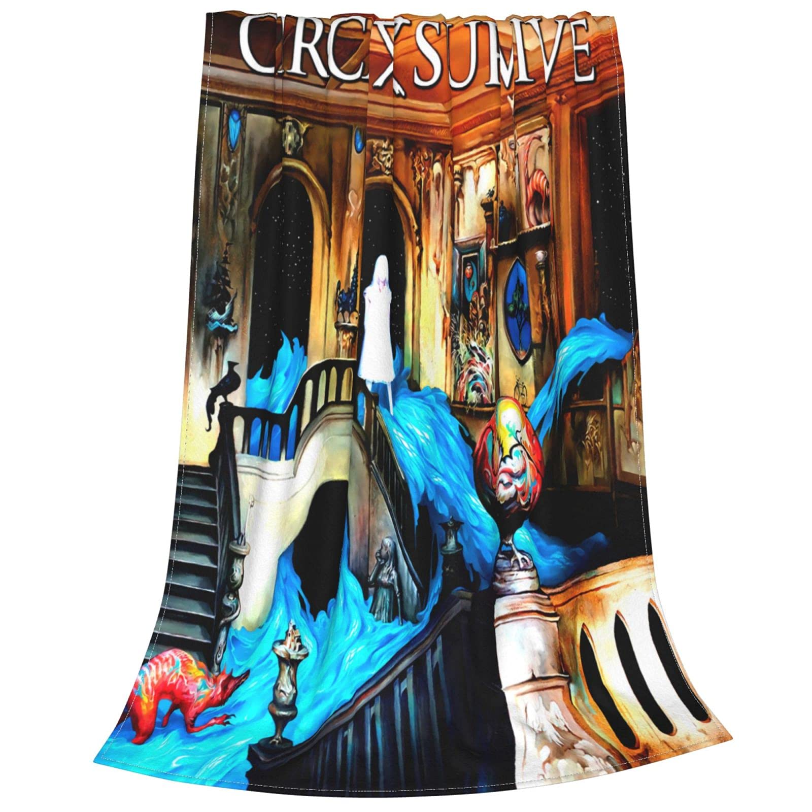 Circa Survive Anti-Pilling Flannel Blankets Micro Fleece Blankets Air Conditioning Blanket Four Seasons Blanket Ultra-Soft Throw Blanket 50"x40"