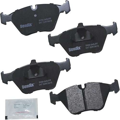 Vista 129 de Bendix Priority1 CFC1035 Pastillas de freno delanteras de cerámica para modelos seleccionados Chevrolet Aveo, Aveo5, Optra, Spark, Spark EV, Pontiac