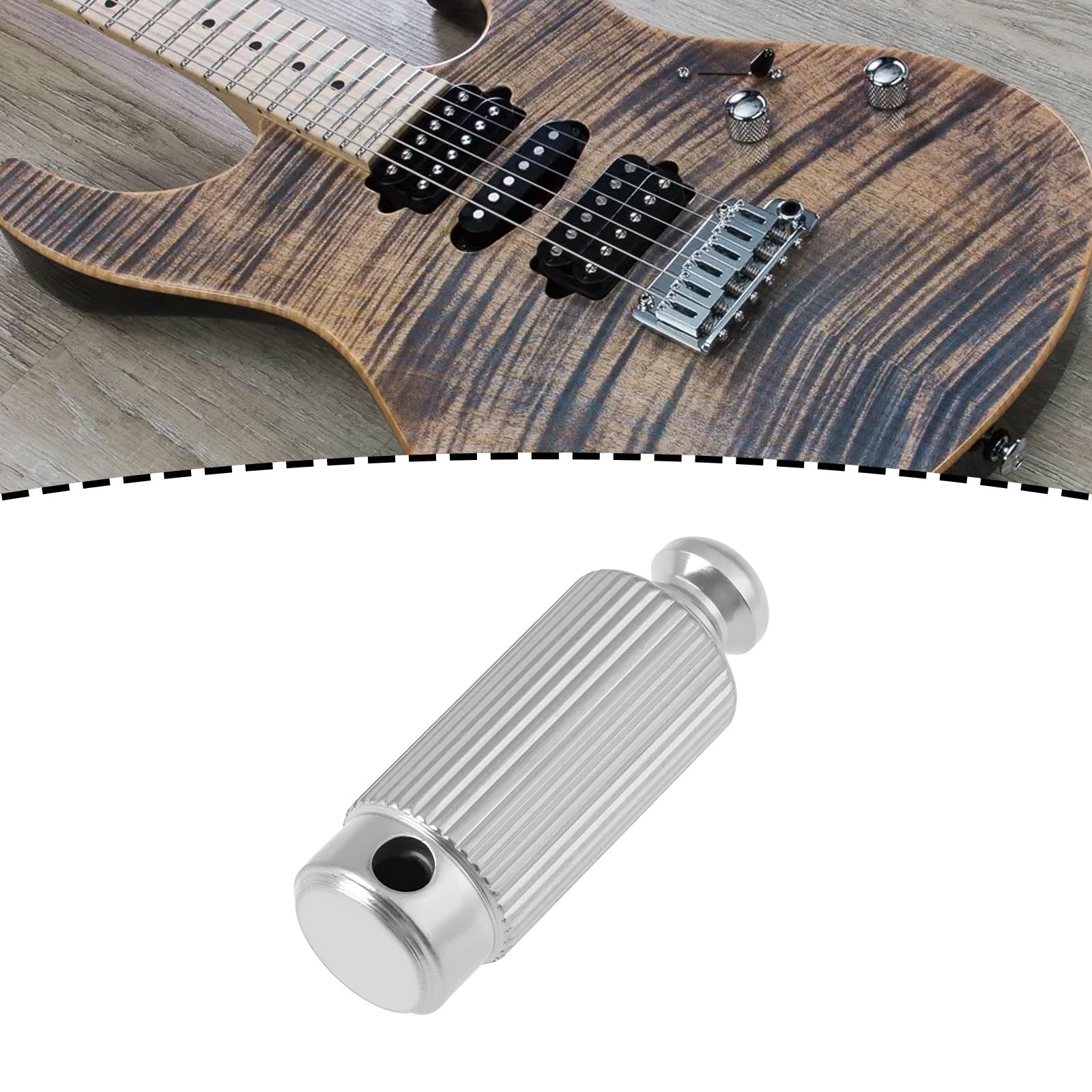Par de Pernos de Puente de Trémolo Compatibles con El Puente de Guitarra Gotoh 510T 510TS Cromados