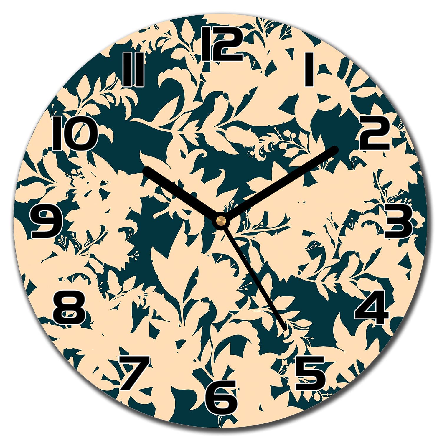 Horloge en verre de sécurité 30 cm avec impression haute définition